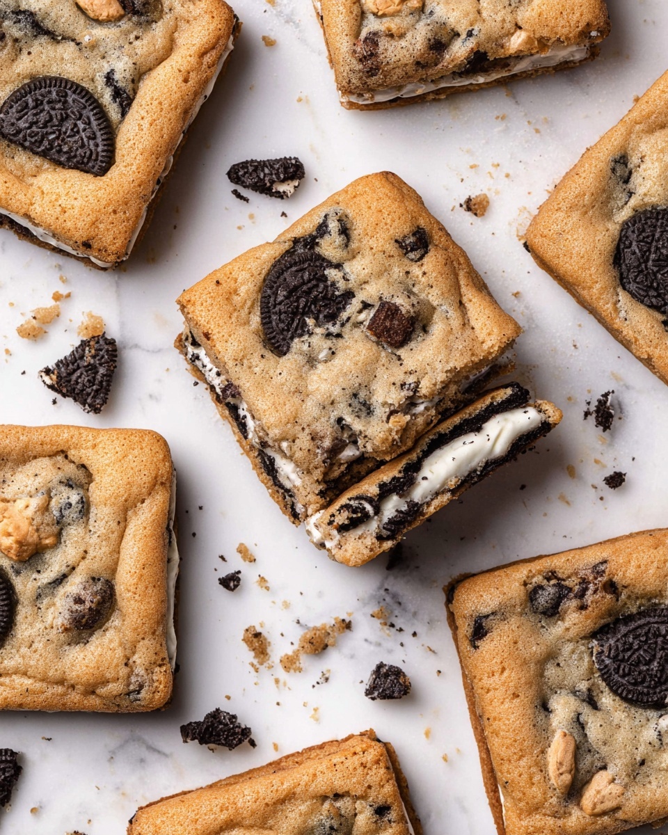 Cookies and Cream Blondies Recipe - Recipe Image
