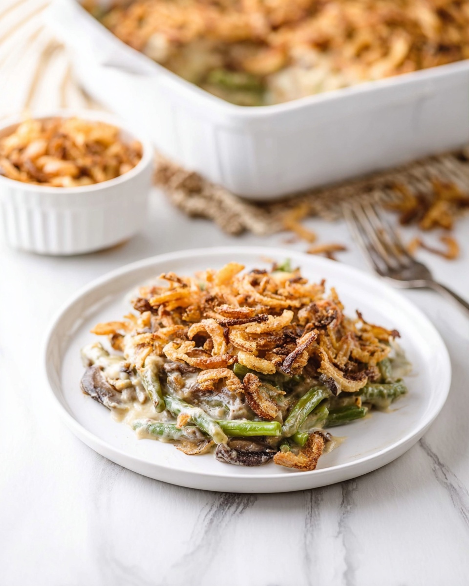 Classic Green Bean Casserole Recipe - Recipe Image