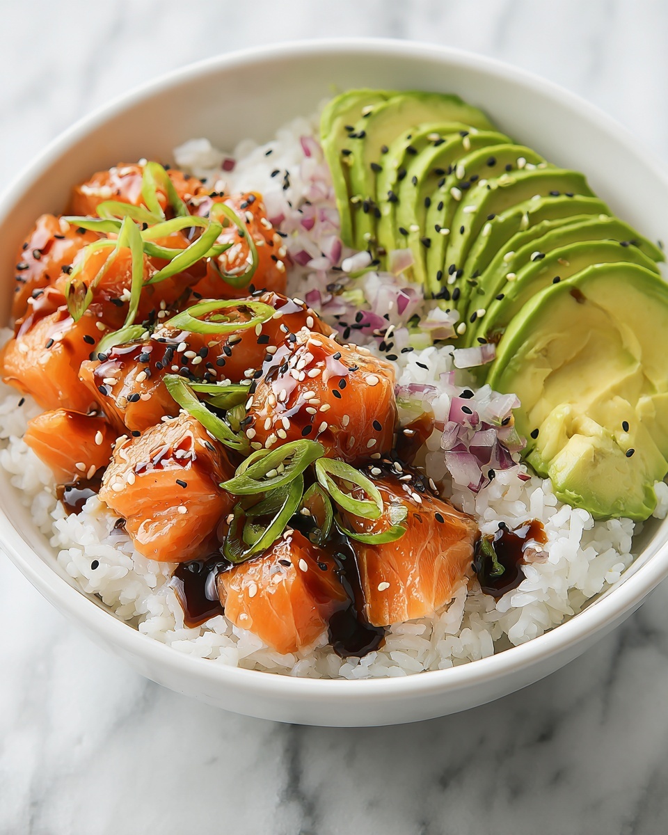 Salmon Rice Bowls Recipe - Recipe Image