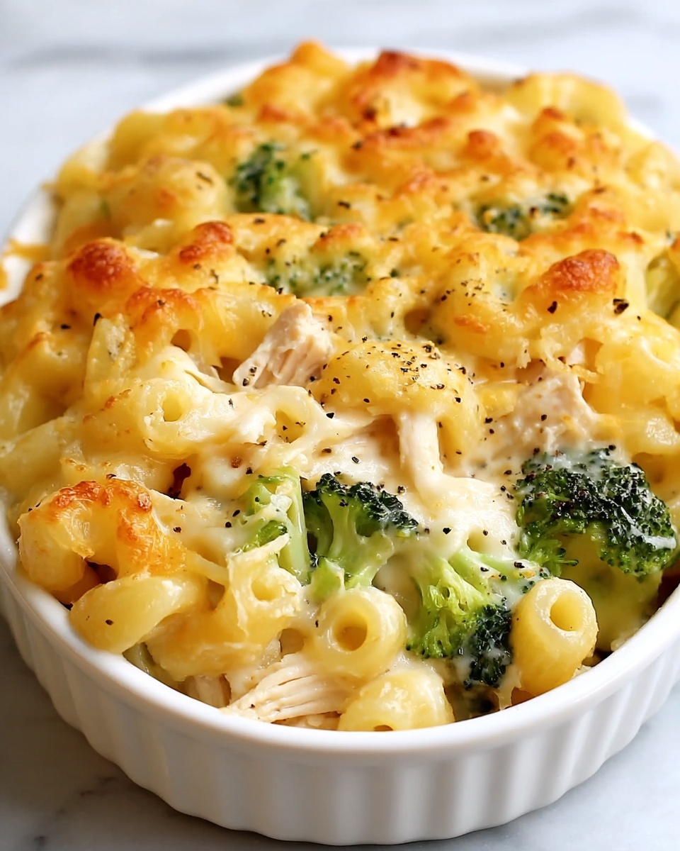 Creamy Broccoli Chicken Mac and Cheese Recipe - Recipe Image