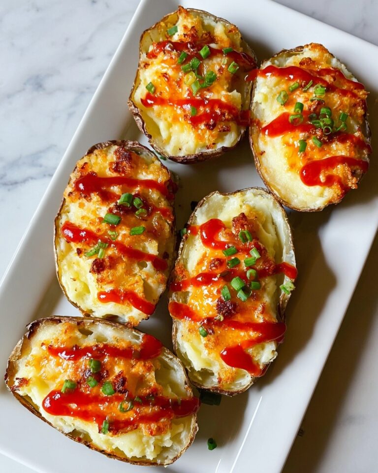 Blue Cheese Twice-Baked Potatoes Recipe