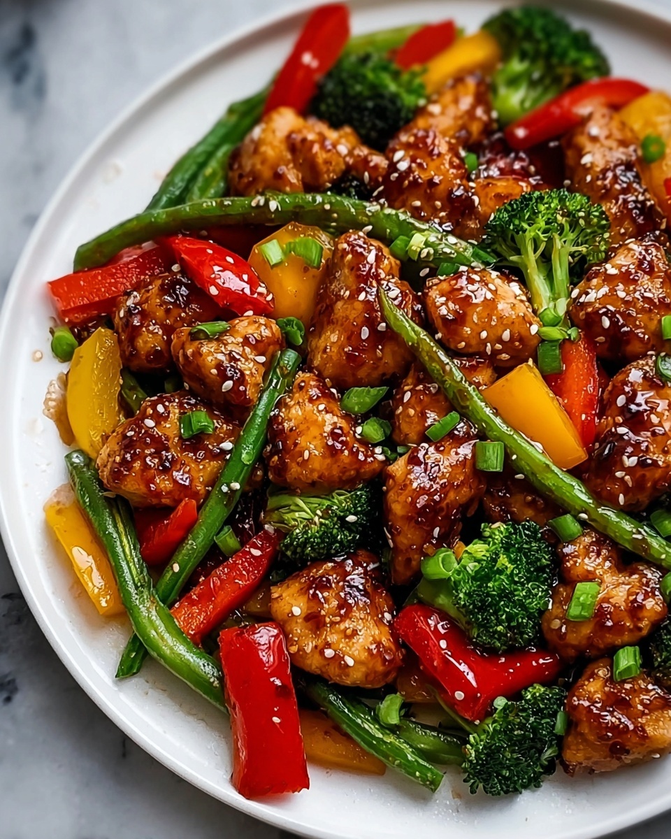 Sweet Chili Chicken & Veggie Stir-Fry Recipe - Recipe Image