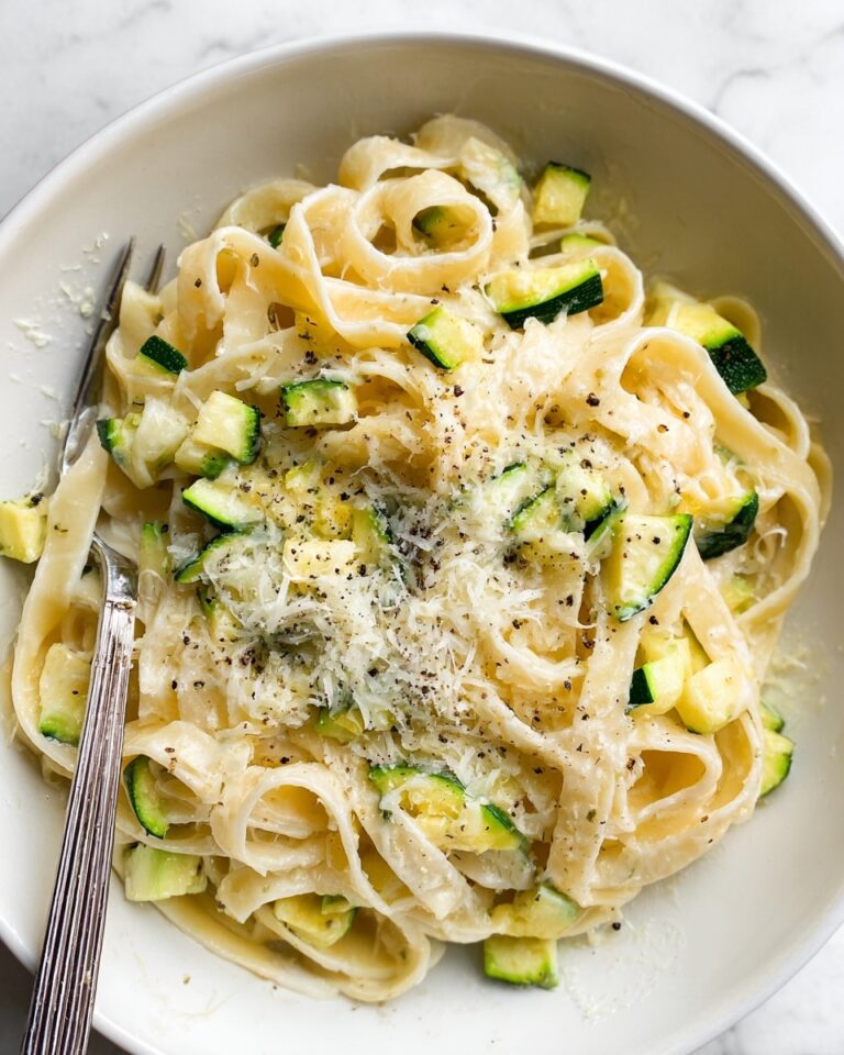 Simple Fresh Zucchini Pasta Sauce Recipe