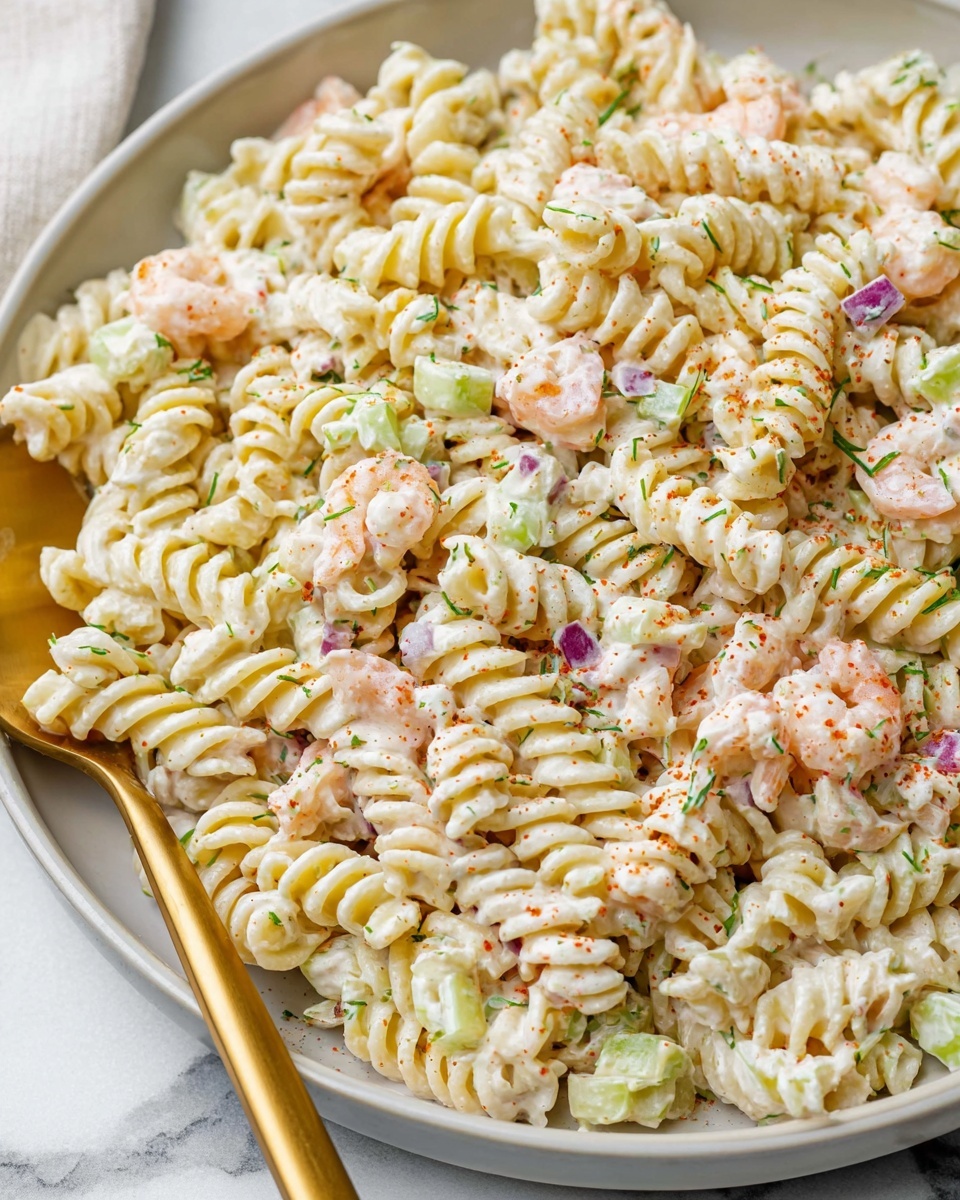 Shrimp Pasta Salad Recipe - Recipe Image