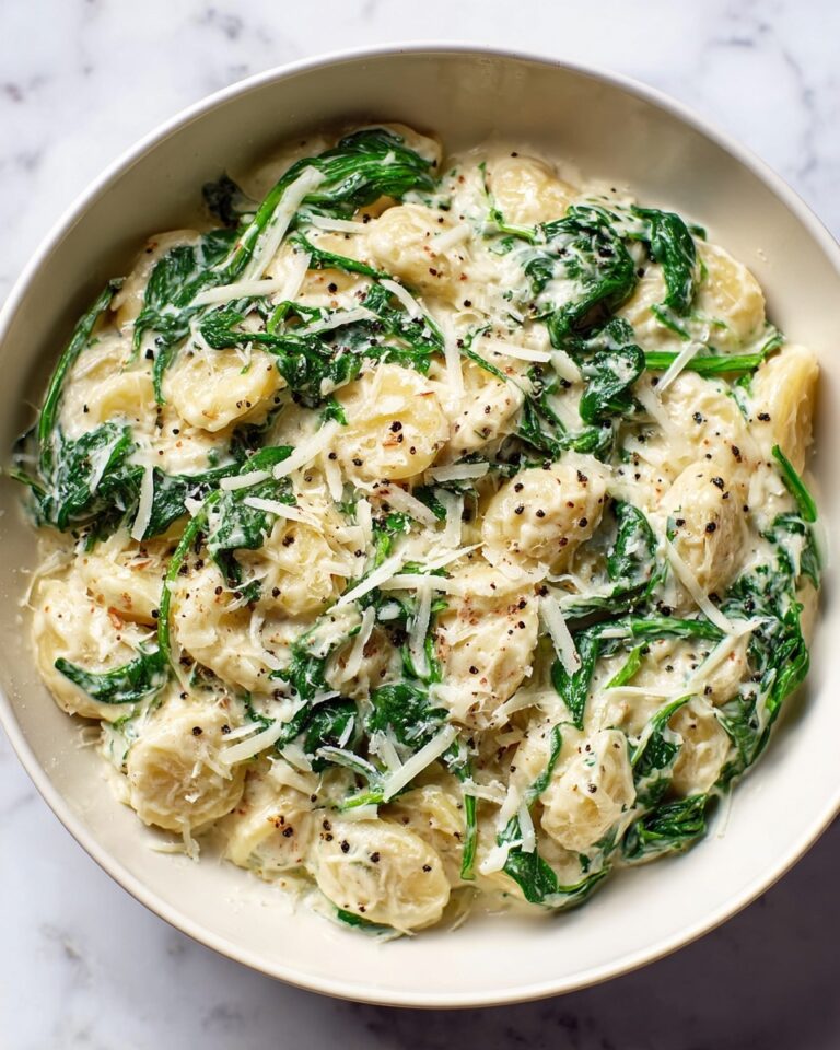 Creamy Garlic Spinach Orzo Recipe