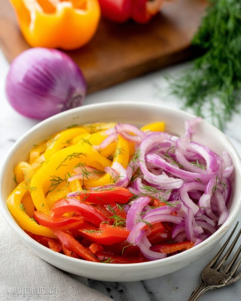 Zesty Mini Bell Pepper Salad Recipe