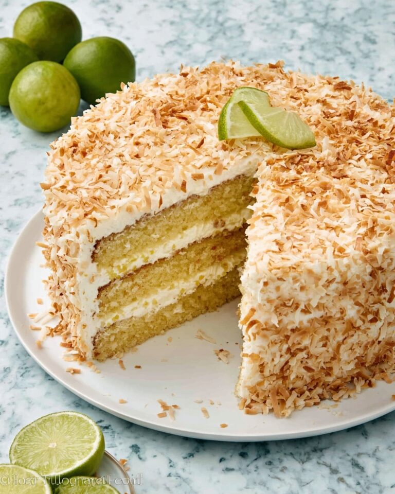 Key Lime Coconut Cake Recipe