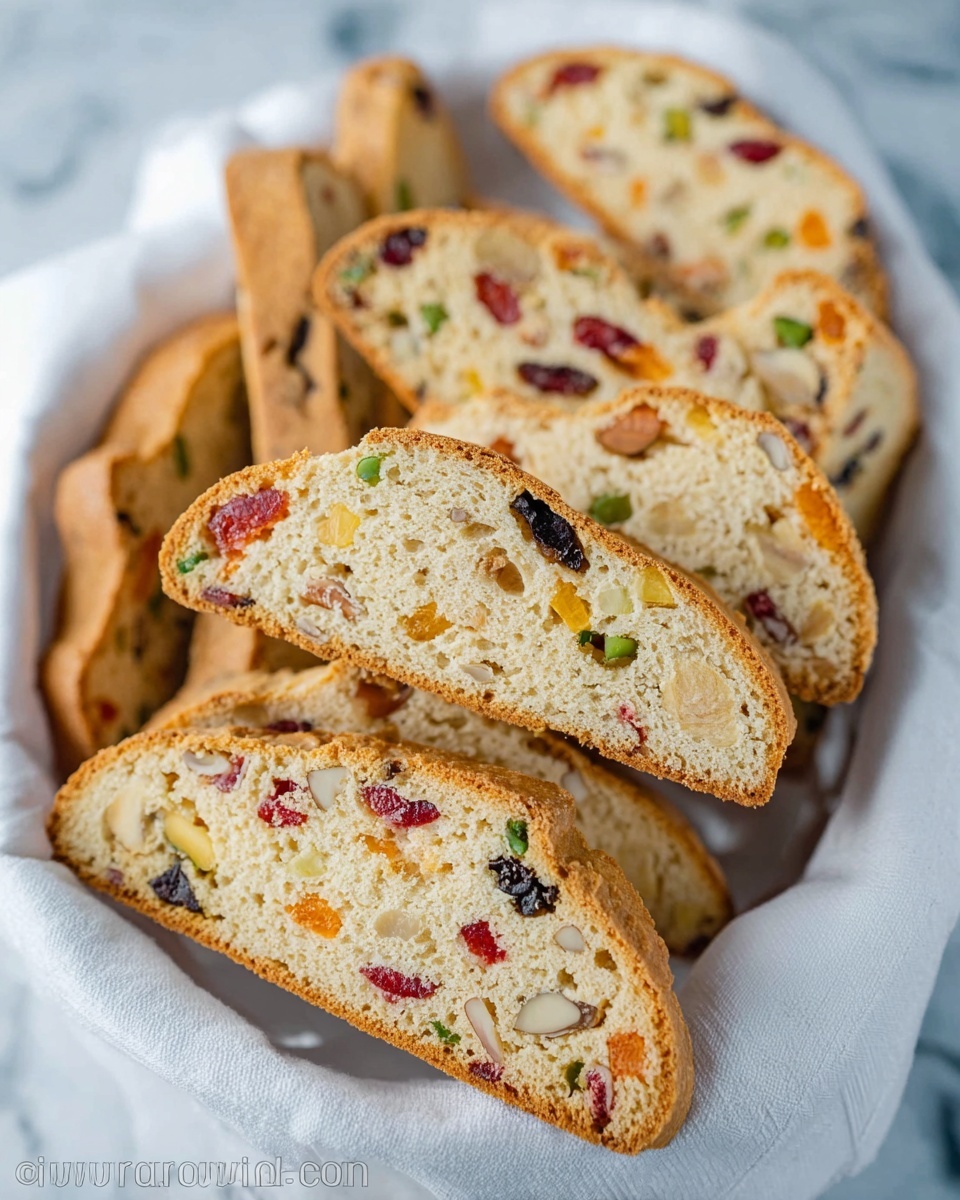 Jeweled Biscotti Recipe - Recipe Image