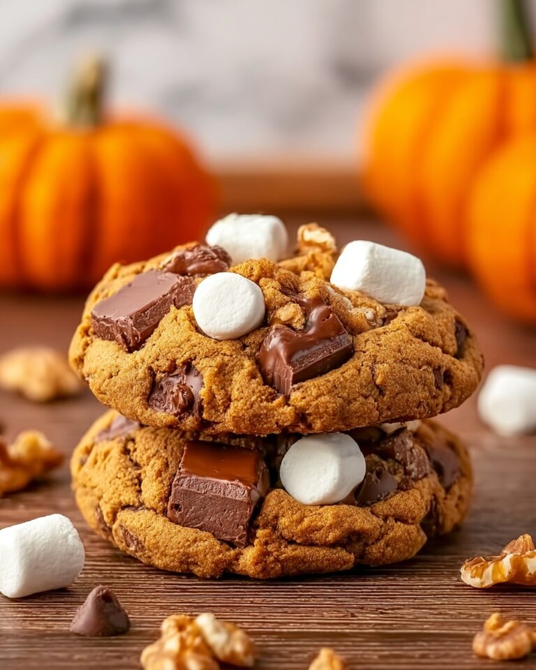 Delicious and Gooey Pumpkin S’mores Cookies: The Ultimate Fall Treat Recipe