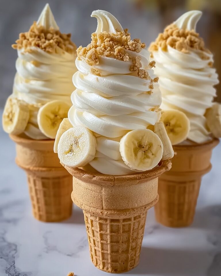 Banana Pudding Cheesecake Cones: A Unique and Creamy Dessert Worth Sharing Recipe