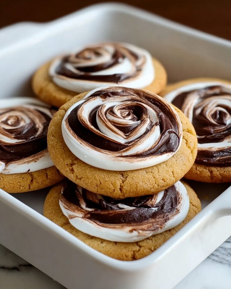 Chocolate Marshmallow Swirl Cookies Recipe