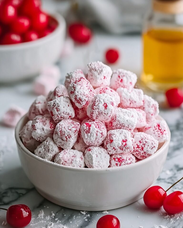 Cherry Cheesecake Puppy Chow Recipe