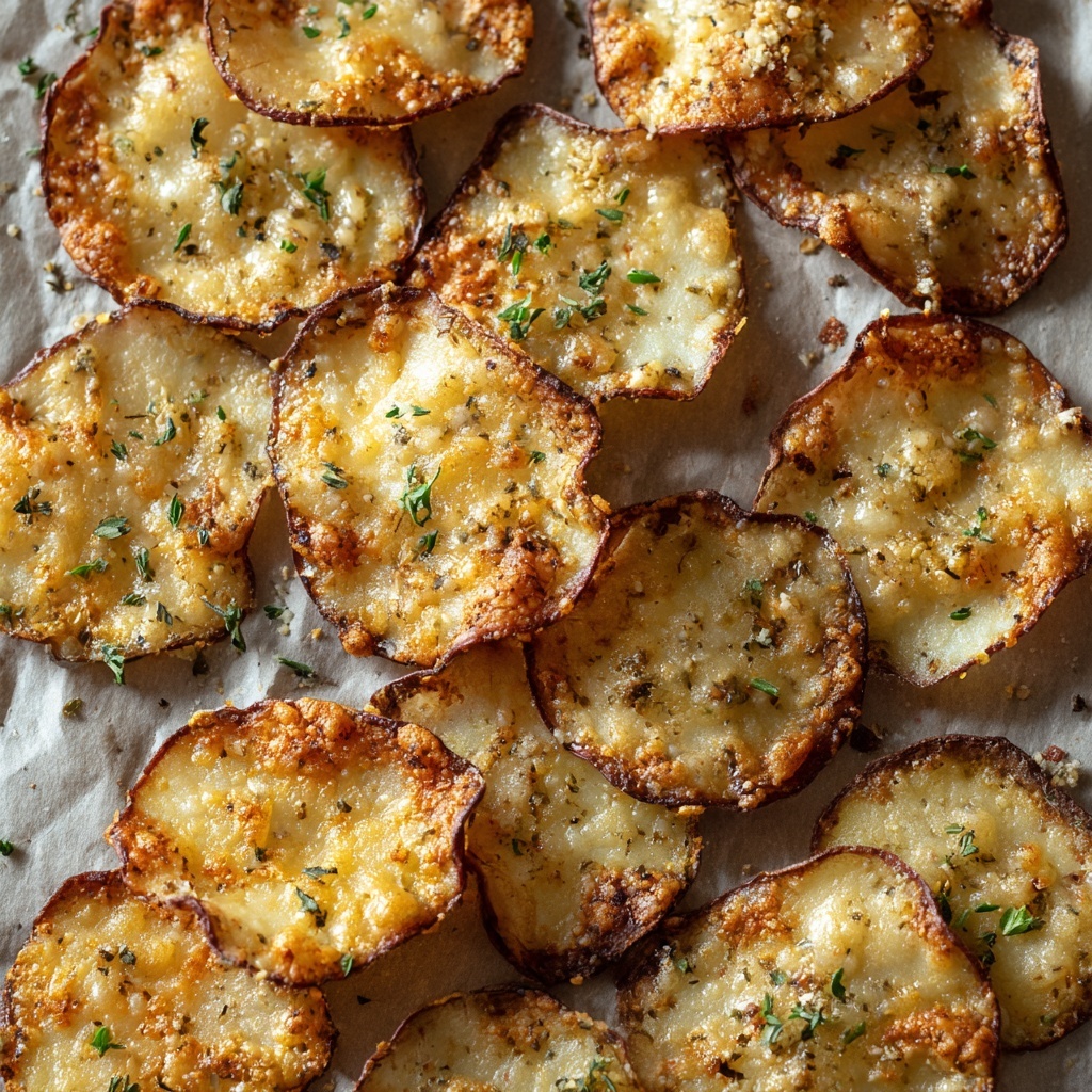 Cheddar & Herb Apple Chips Recipe - Recipe Image