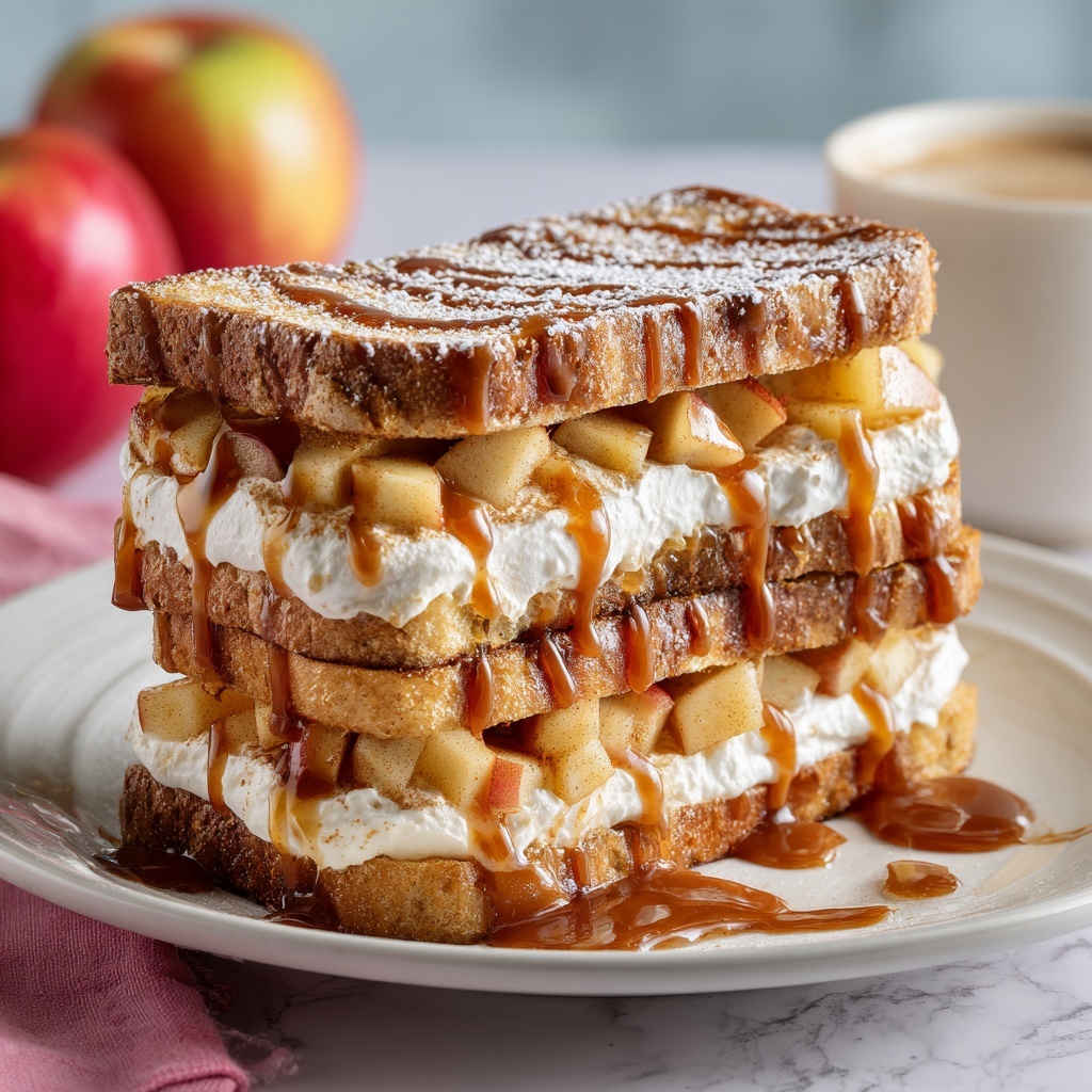 Apple Cinnamon Stuffed French Toast Recipe - Recipe Image