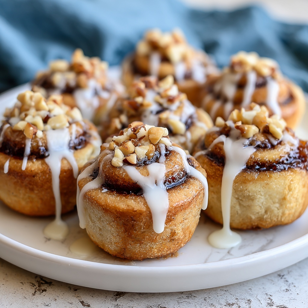 Cinnamon Roll Bites: Easy, Gooey, and Glazed to Perfection Recipe - Recipe Image