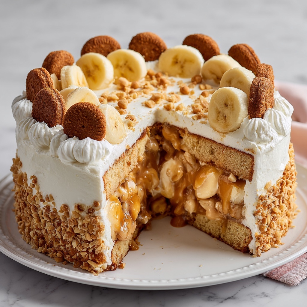 Banana Pudding Cake: Southern Comfort in Every Slice Recipe - Recipe Image