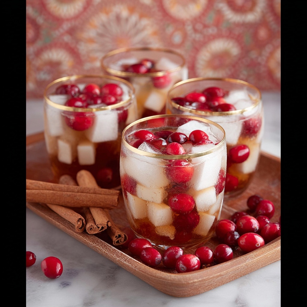 Cranberry Chai Mocktail Recipe - Recipe Image