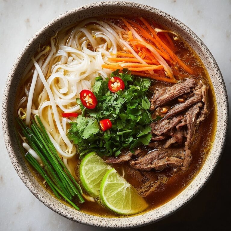 Satay Beef Noodle Soup Recipe