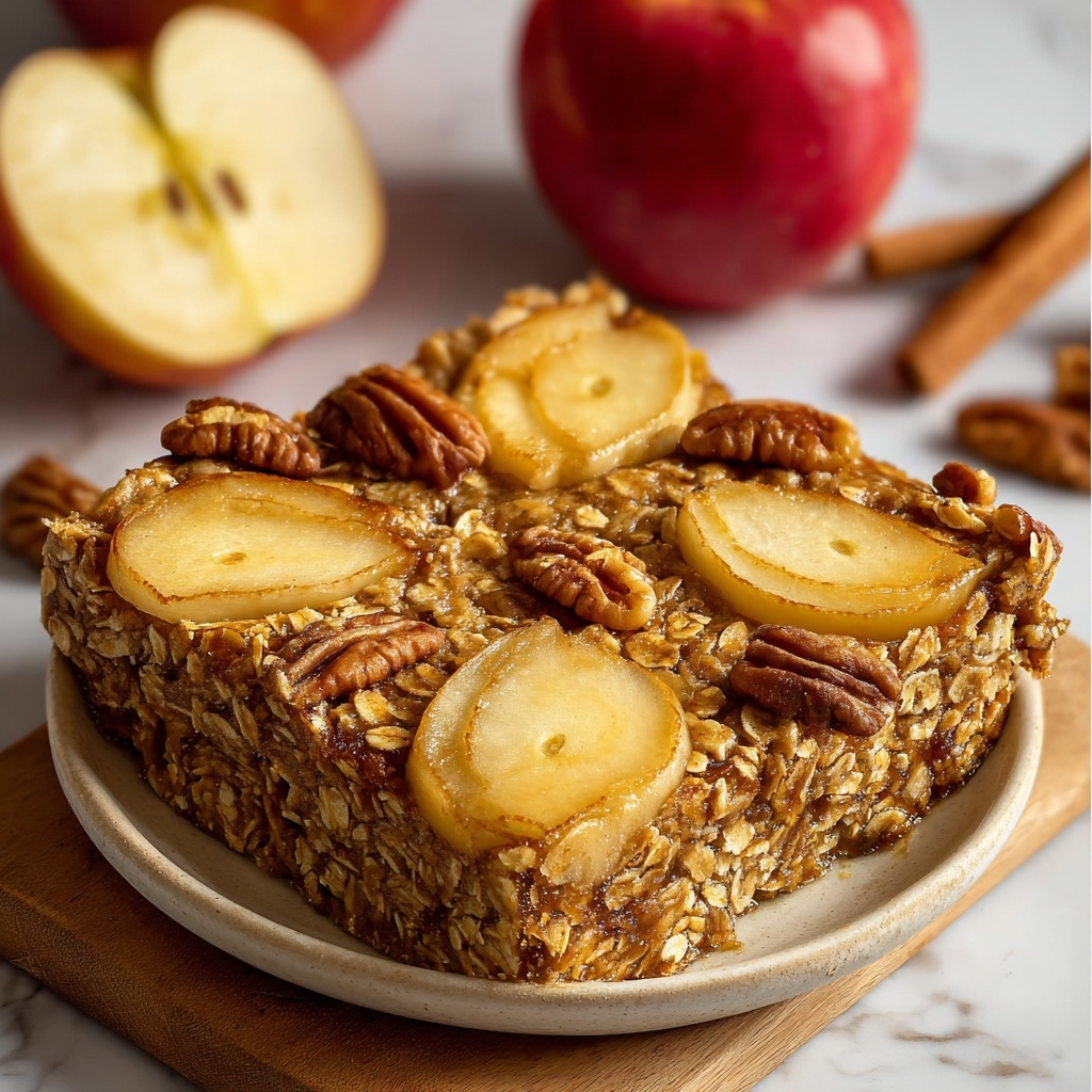 Oatmeal Apple Breakfast Bake Recipe - Recipe Image
