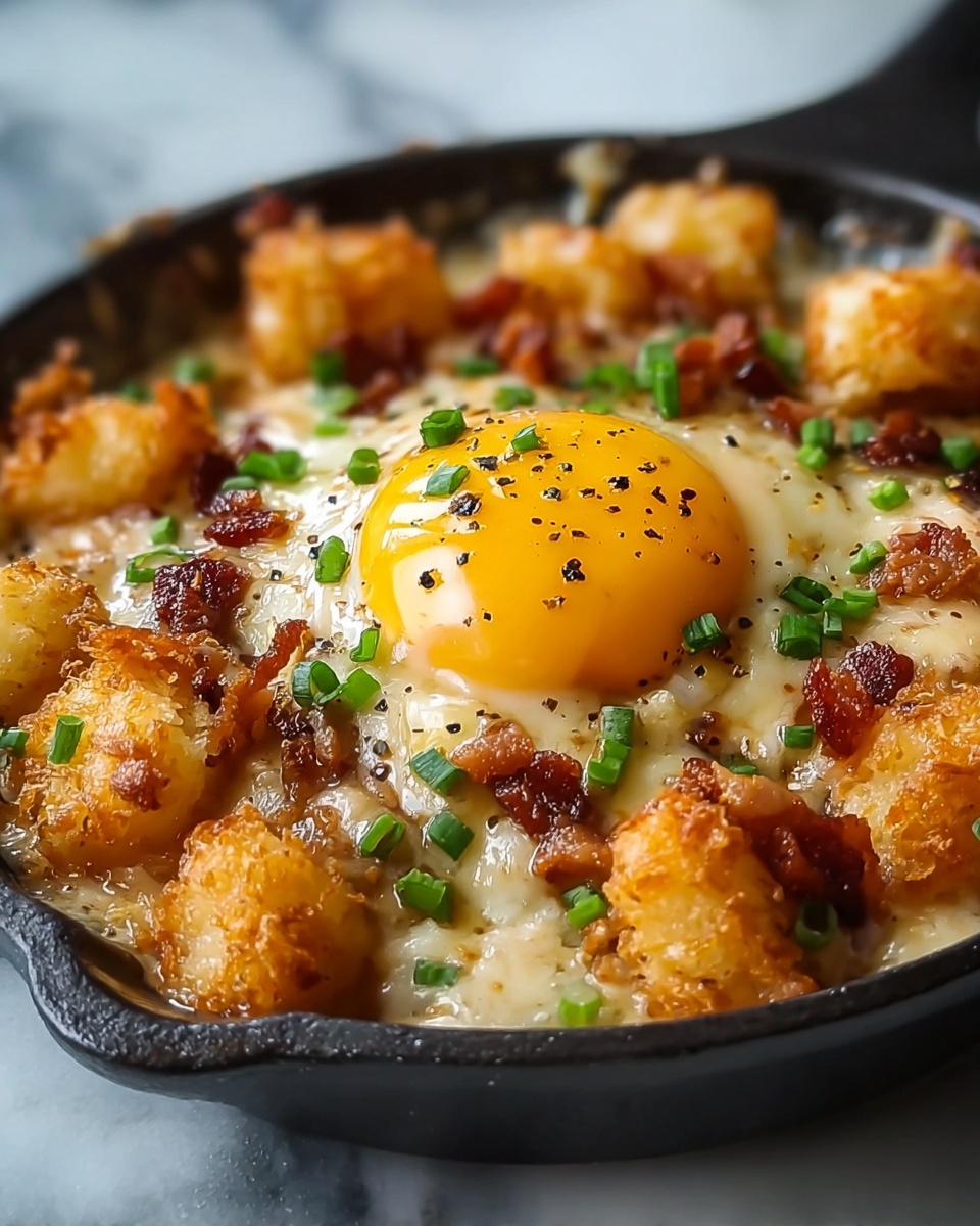 Tater Tot Breakfast Casserole Recipe - Recipe Image