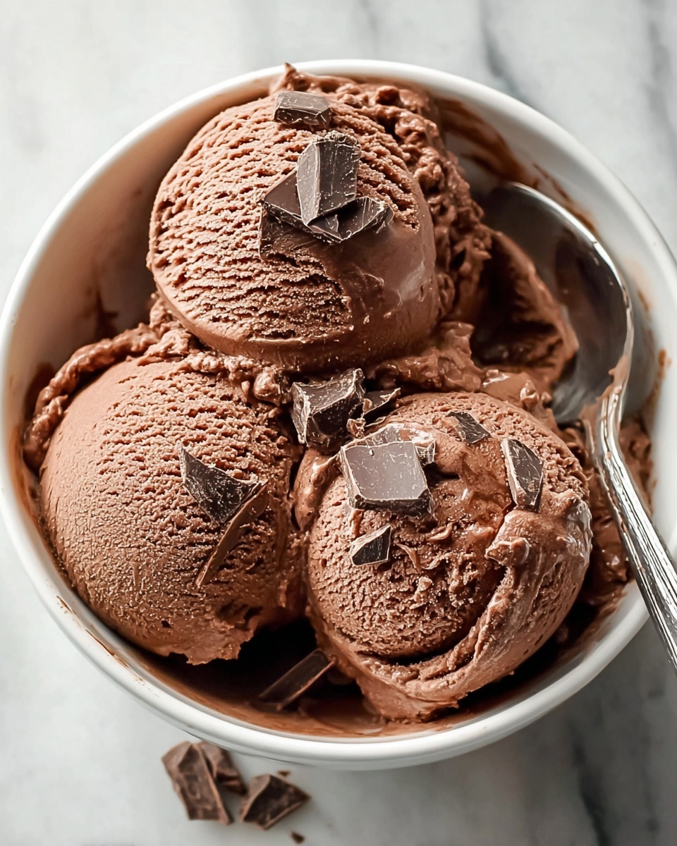 Chocolate Greek Frozen Yogurt Recipe - Recipe Image