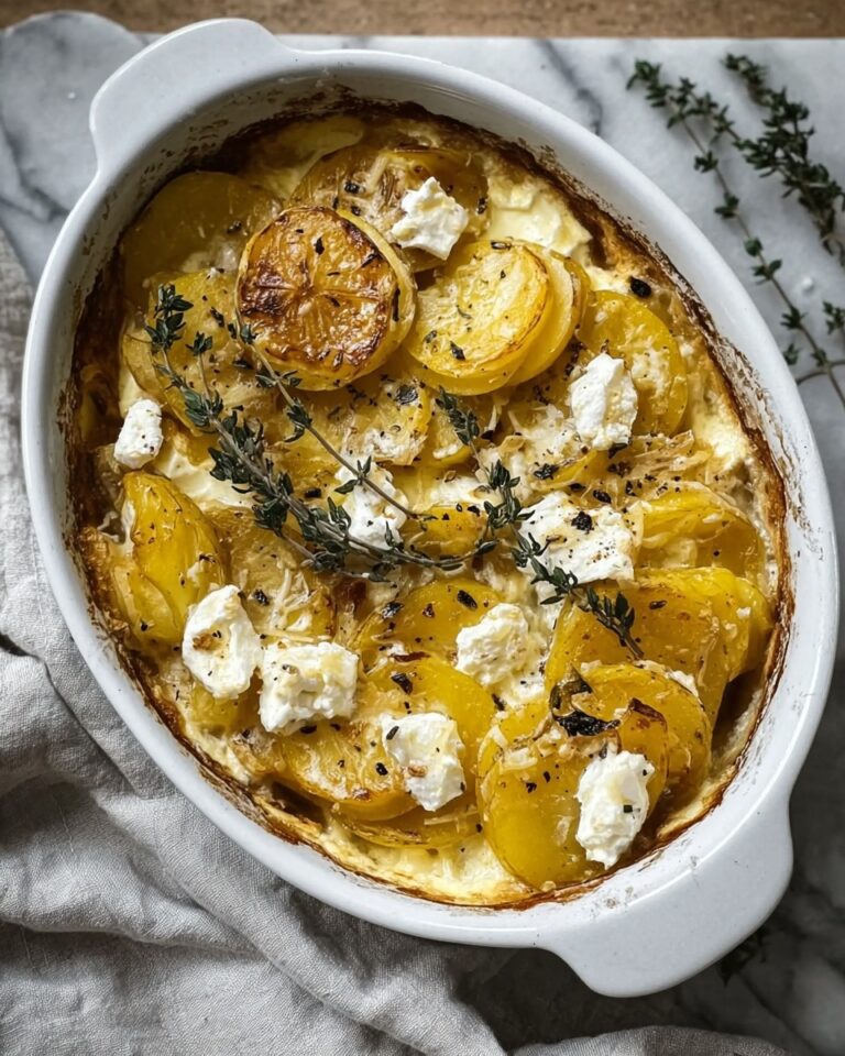 Baked Feta Potatoes Recipe