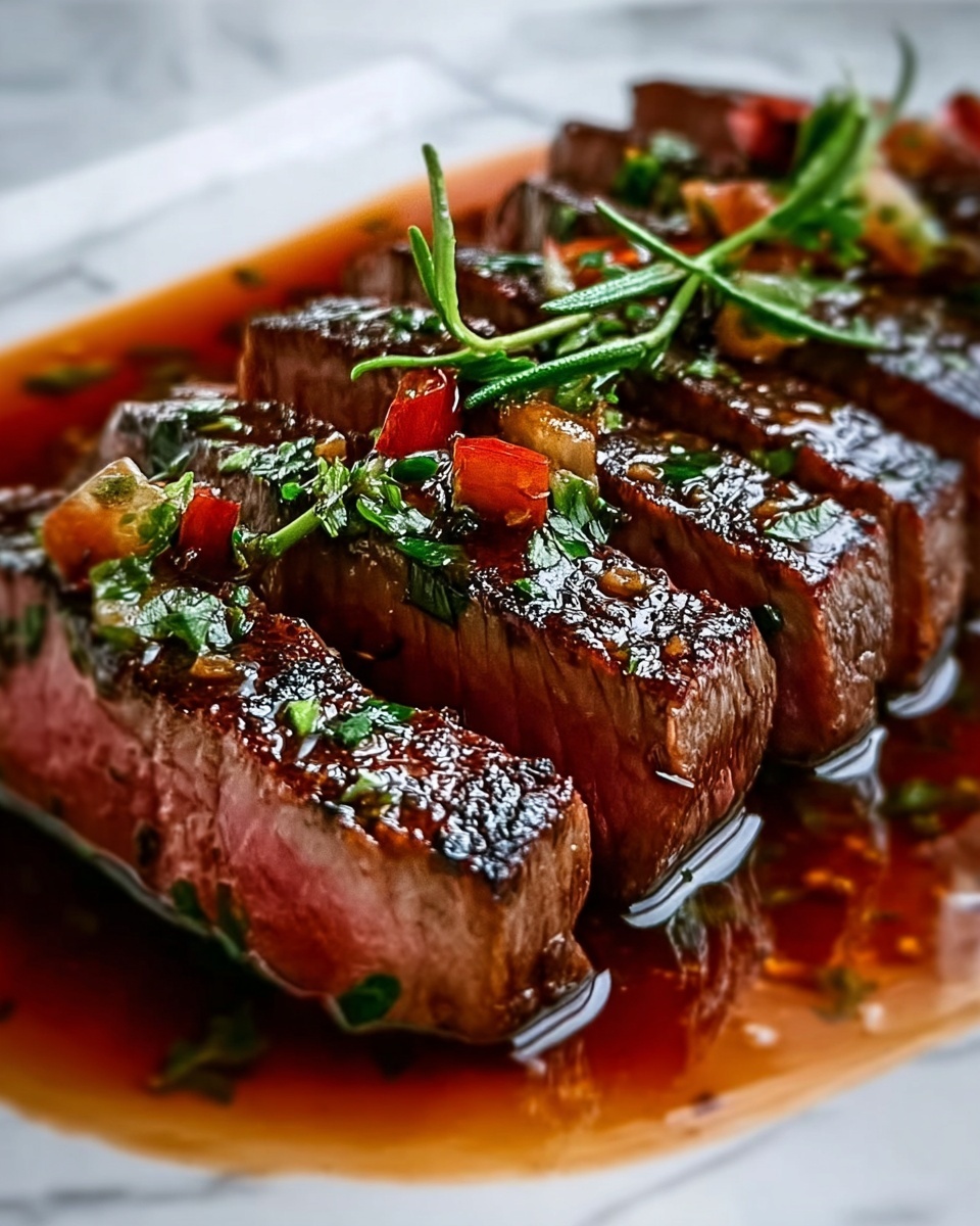 Garlic Butter Brazilian Steak Recipe - Recipe Image