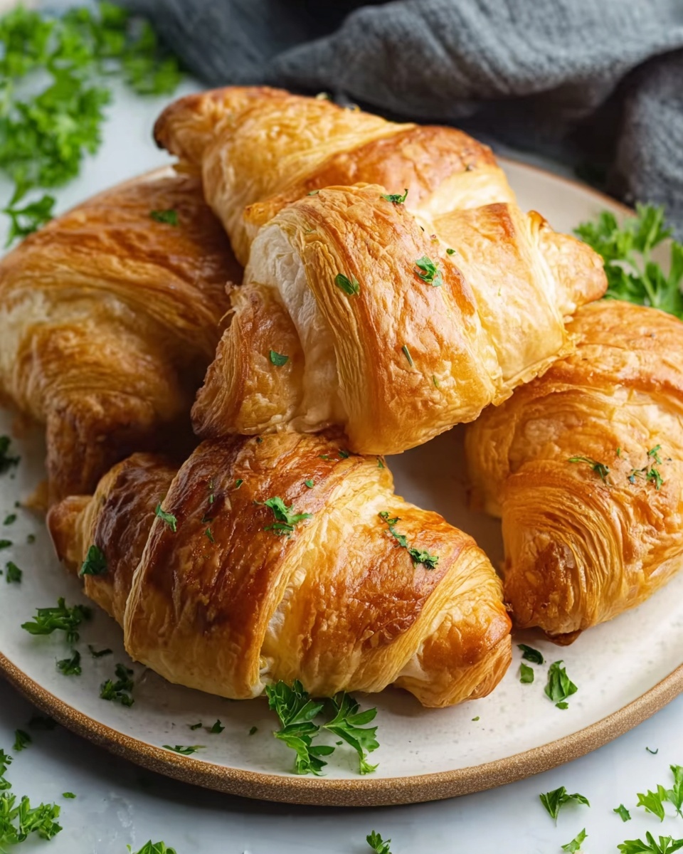 Creamy Chicken Crescent Rolls Recipe - Recipe Image