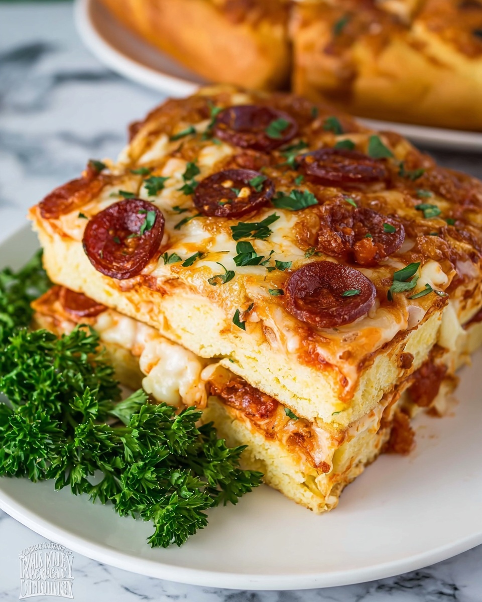 Pull Apart Pizza Bread Recipe - Recipe Image