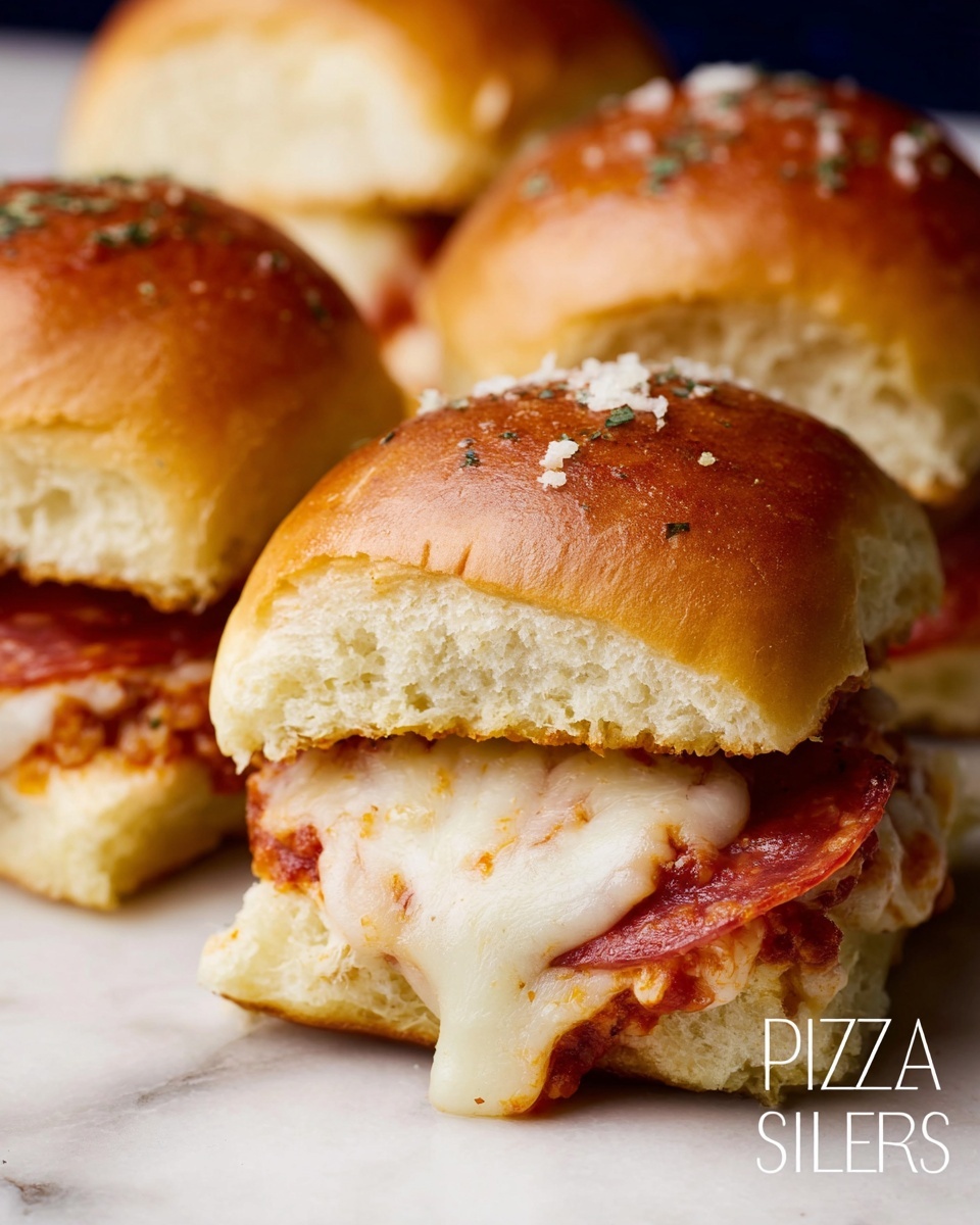 Pizza Sliders Recipe - Recipe Image