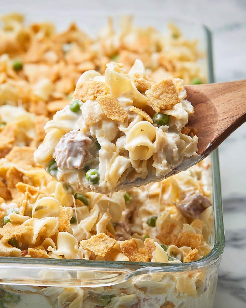 Classic Tuna Noodle Casserole Recipe - Recipe Image