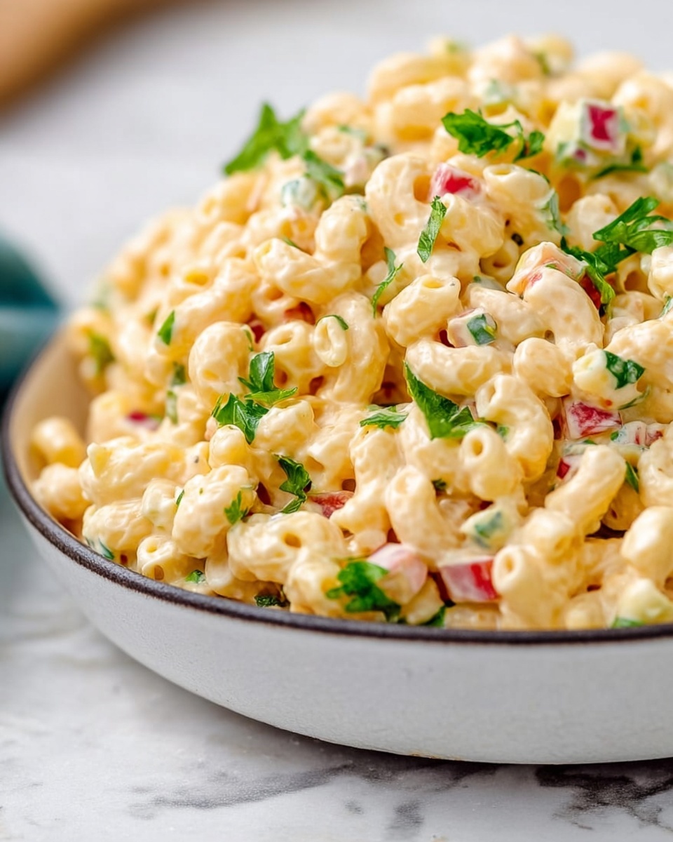 Classic Macaroni Salad Recipe - Recipe Image