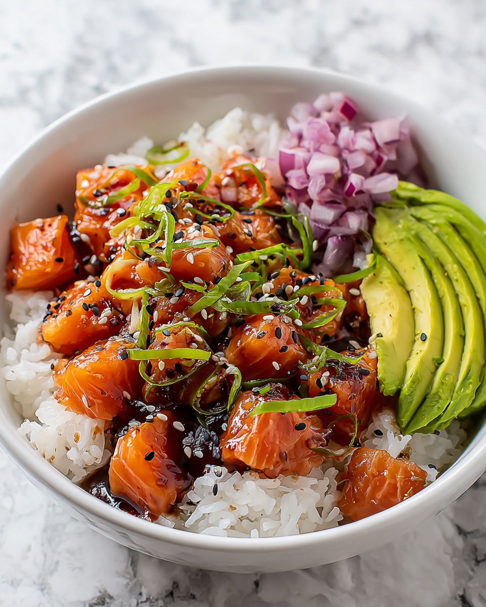 Salmon Rice Bowls Recipe - Recipe Image