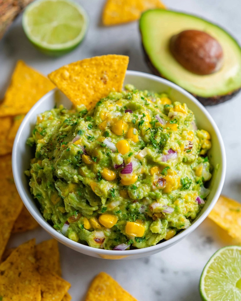Corn Guacamole Recipe - Recipe Image
