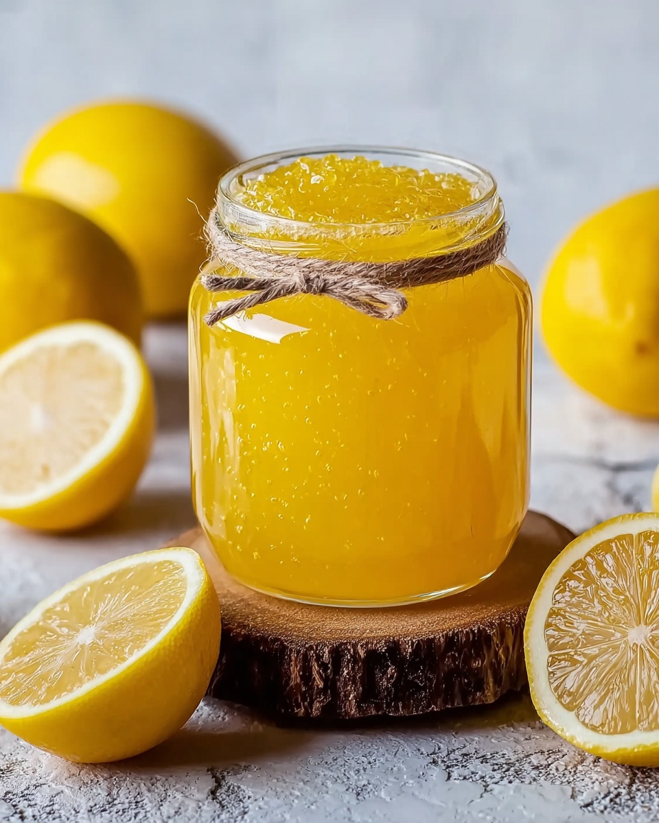 Easy and Zesty Italian Lemon Jam Recipe to Brighten Any Meal Recipe - Recipe Image