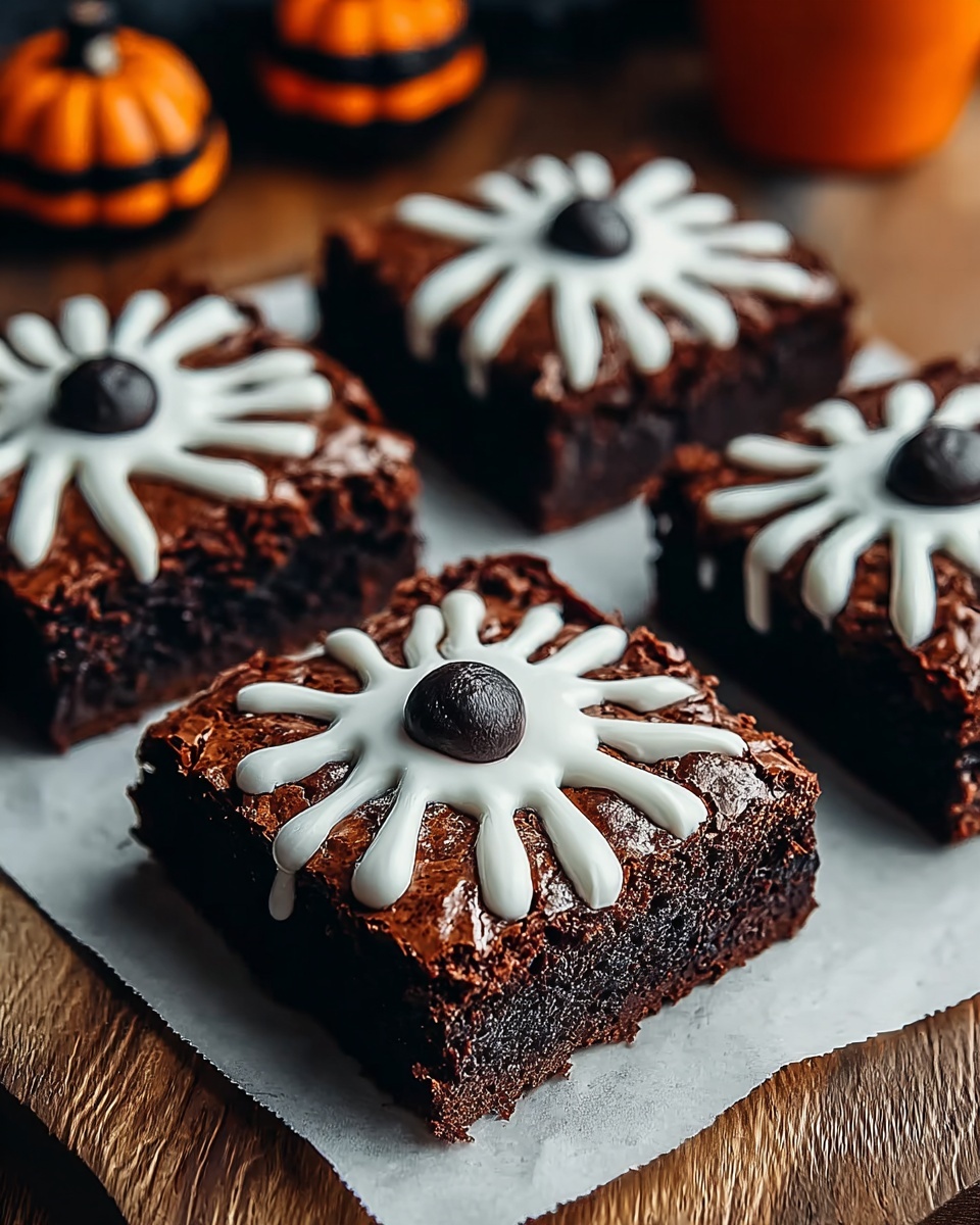 Spooky and Delicious Halloween Brownies Recipe - Recipe Image