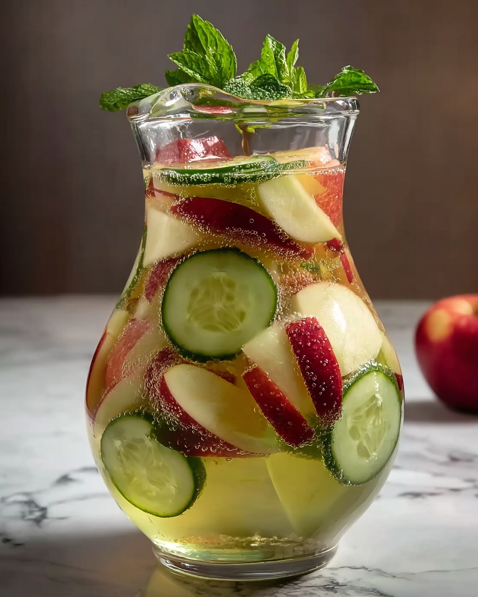 Olive Garden Green Apple Sangria: A Refreshing Fruity Drink Recipe - Recipe Image