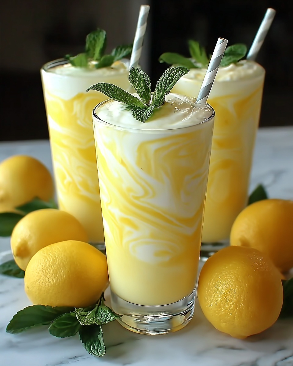 Creamy Condensed Milk Lemonade: A Magic Summer Drink Recipe - Recipe Image