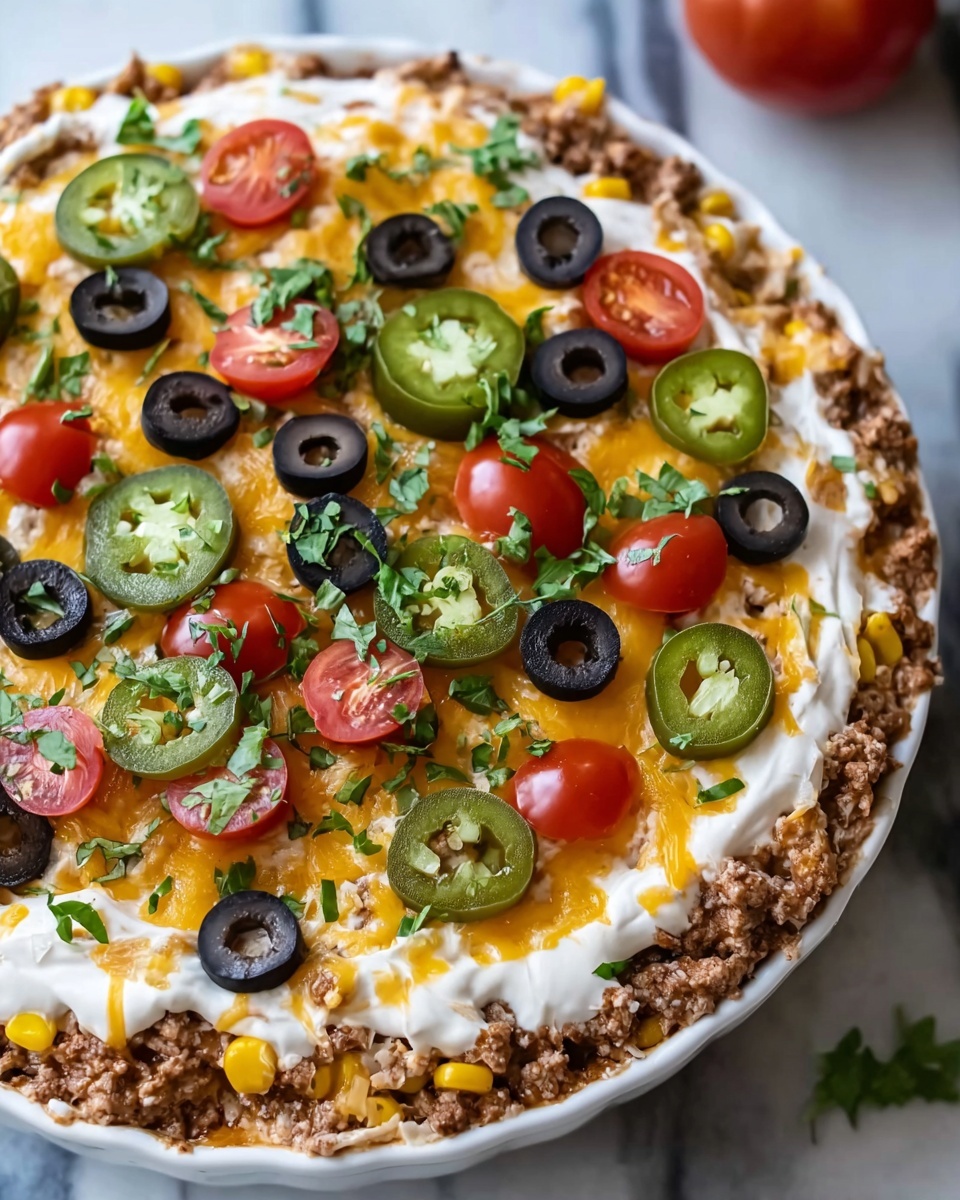 Delicious Low Carb Taco Casserole for Easy Keto Dinners Recipe - Recipe Image