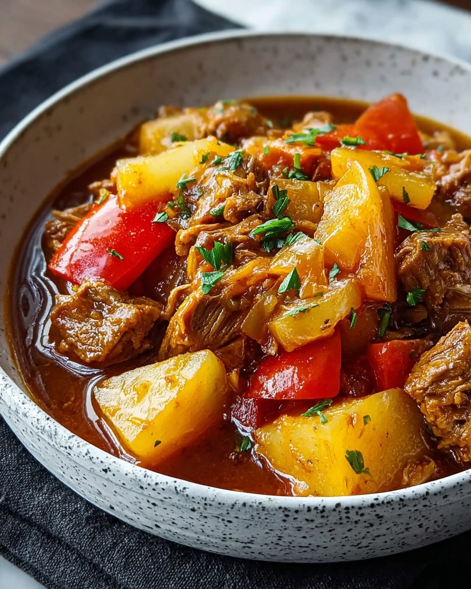 Italian Drunken Noodles with Sausage and Bell Peppers Recipe - Recipe Image