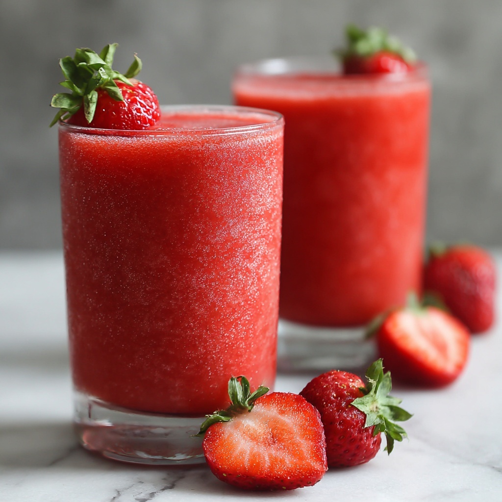 Strawberry Watermelon Smoothie Recipe - Recipe Image
