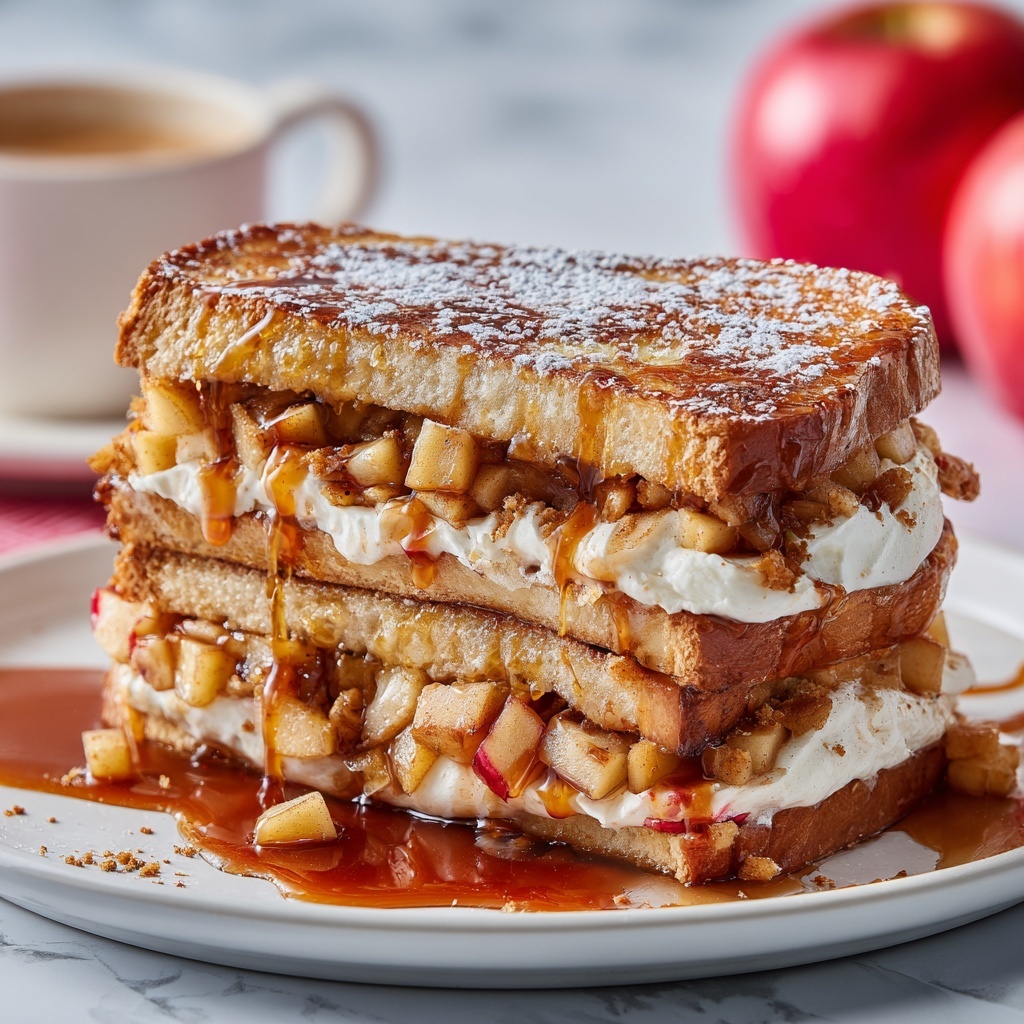 Apple Cinnamon Stuffed French Toast Recipe - Recipe Image