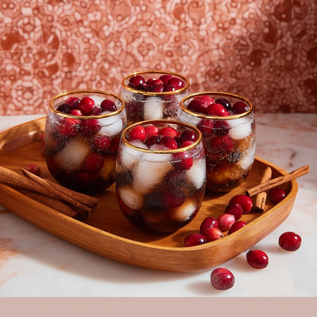 Cranberry Chai Mocktail Recipe - Recipe Image