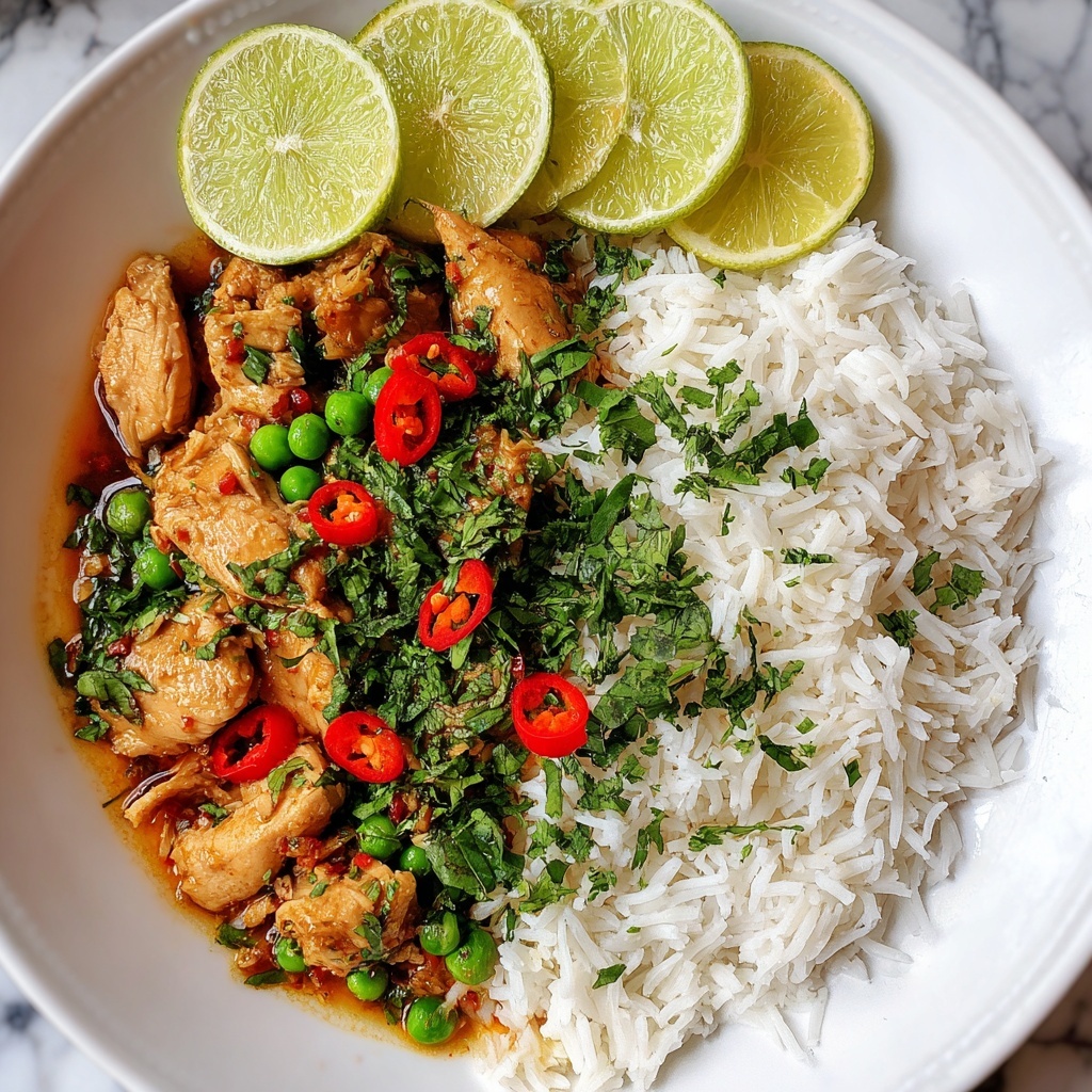 Coconut Chicken & Rice Recipe - Recipe Image