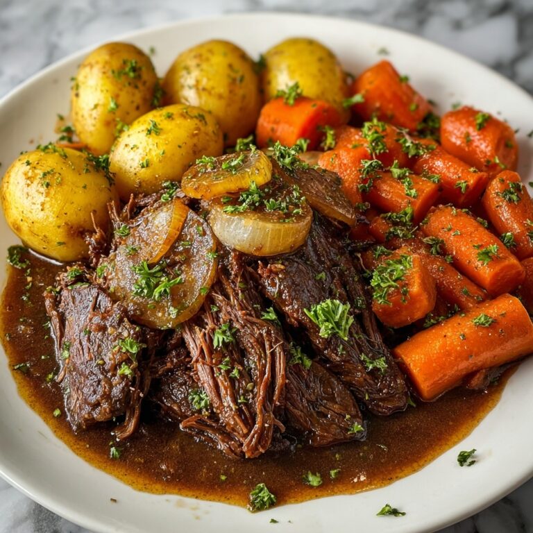 Savory French Onion Pot Roast Recipe