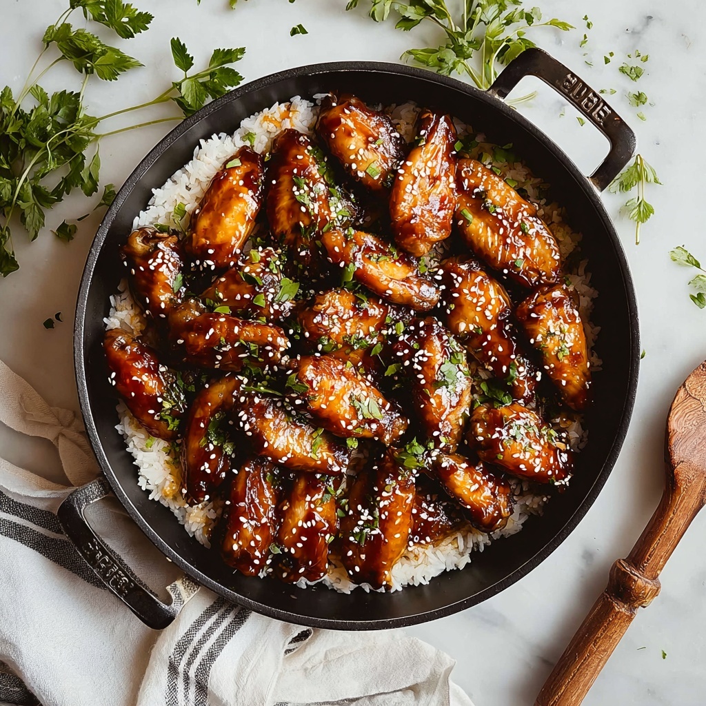 Sweet and Spicy Baked Chicken Wings Recipe - Recipe Image