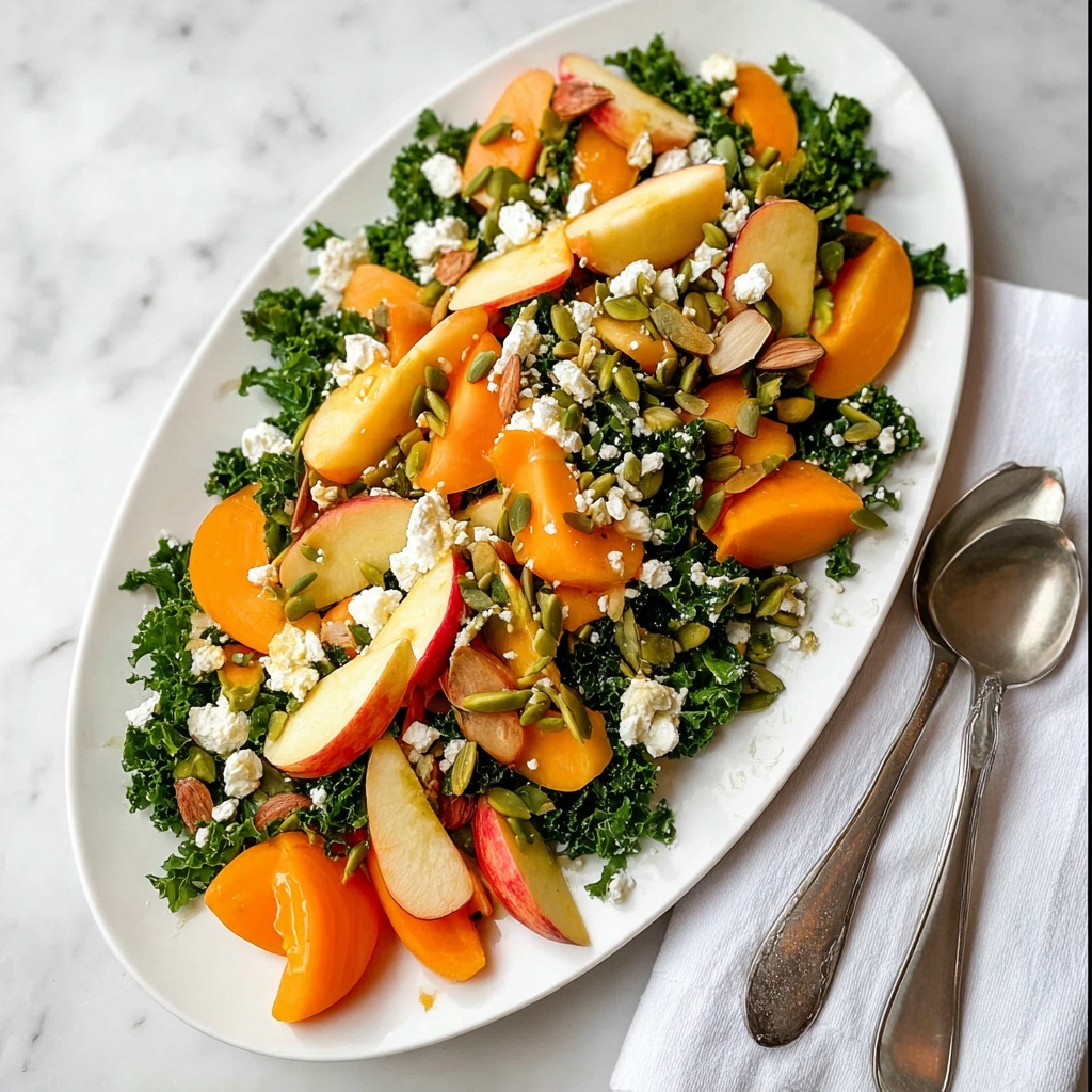 Healthy Kale and Fruit Salad with Goat Cheese and Nuts Recipe - Recipe Image