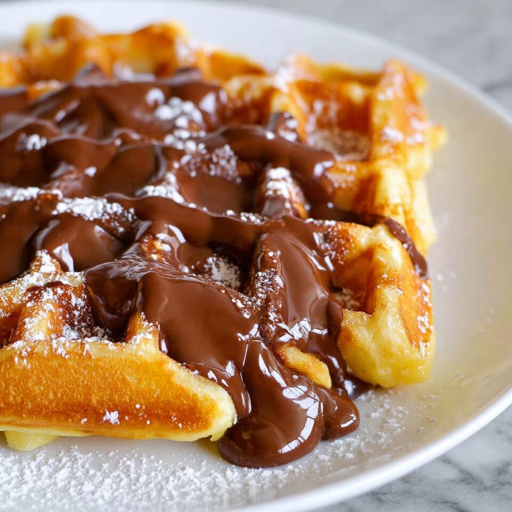 Liege Pearl Sugar Waffles Recipe - Recipe Image