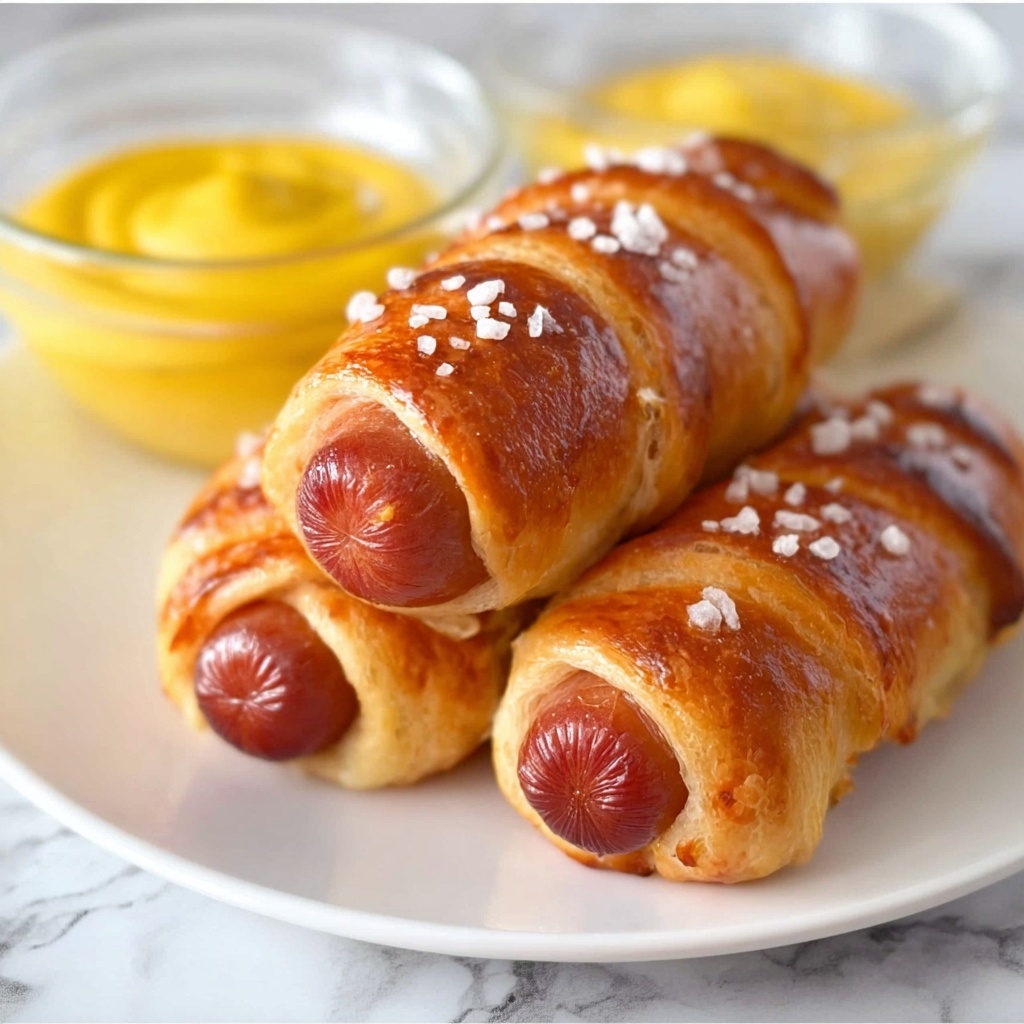 Homemade Pretzel Dogs Recipe - Recipe Image