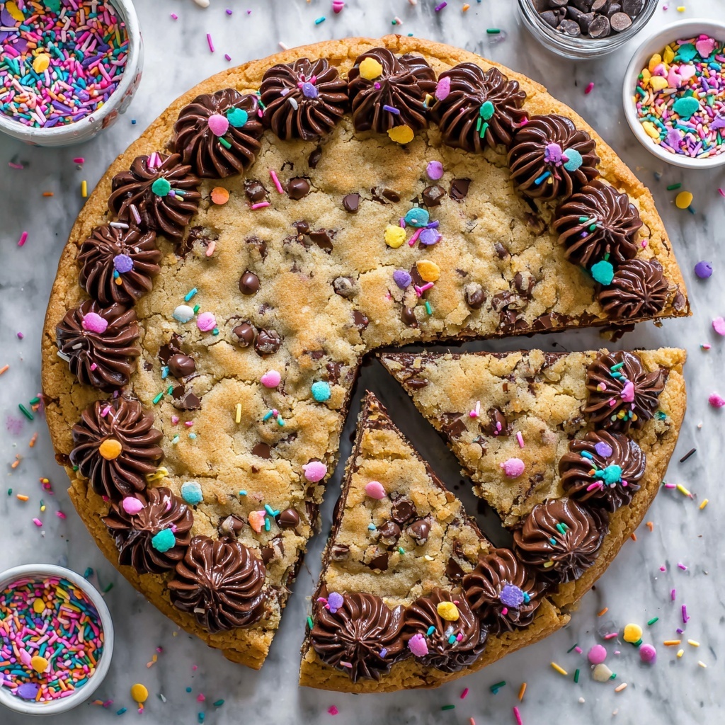 Chocolate Chip Cookie Cake Recipe - Recipe Image